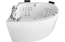 WANNA SPA Z HYDROMASAŻEM JACUZZI AQUAPEUTIC AQ-0031A, 2-osobowa 140x140x70 cm