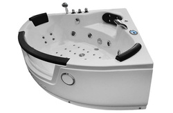 Wanna z hydromasażem narożna SPA AQ-1004 2-osobowa, 152x152x56 cm