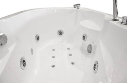 WANNA SPA Z HYDROMASAŻEM JACUZZI AQUAPEUTIC AQ-202, 1-osobowa 150x100x62 cm, prawa