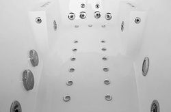 WANNA SPA Z HYDROMASAŻEM ASYMETRYCZNA AQUAPEUTIC AQ-07A, 1-osobowa 170x100x70 cm