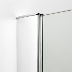 Kabina walk in 70x195, profil srebrny