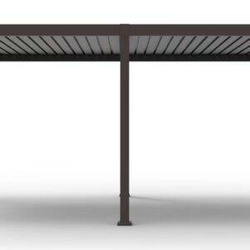 WYPRZEDAŻ!!! Pergola Ogrodowa Gray 3x3 Zestaw LED, Rolety