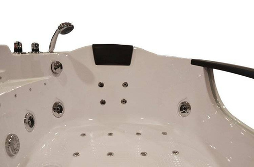 WANNA SPA Z HYDROMASAŻEM JACUZZI AQUAPEUTIC AQ-1678, 2-osobowa 150x150x62 cm