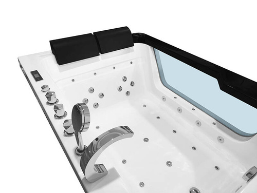 WANNA SPA Z HYDROMASAŻEM JACUZZI AQUAPEUTIC AQ-180 2-osobowa 173x120x68 cm, PRAWA