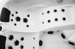 WANNA ZEWNĘTRZNA Z HYDROMASAŻEM AQUAPEUTIC 1343 6-osobowa, 230X230X95 CM