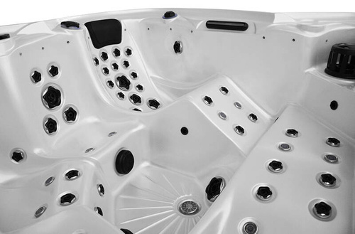 WANNA ZEWNĘTRZNA Z HYDROMASAŻEM AQUAPEUTIC 1538, 5-osobowa 220x220x99,5 cm