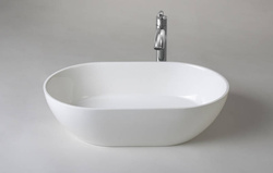 Umywalka nablatowa Ravon Space 54x33,5x13,5 cm, biały mat lub połysk