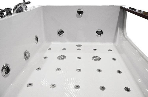 WANNA SPA Z HYDROMASAŻEM JACUZZI AQUAPEUTIC AQ-808, 2-osobowa 180x120x61cm lewa