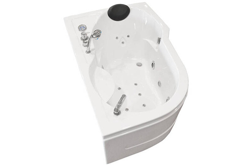 WANNA SPA Z HYDROMASAŻEM JACUZZI AQUAPEUTIC AQ-202, 1-osobowa 150x100x62 cm, prawa