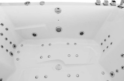 WANNA SPA Z HYDROMASAŻEM JACUZZI AQUAPEUTIC 52A, 2-osobowa 180x120x70cm