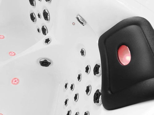 WANNA ZEWNĘTRZNA Z HYDROMASAŻEM AQUAPEUTIC 1313, 5-osobowa, 220x220x95 cm