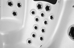 WANNA ZEWNĘTRZNA Z HYDROMASAŻEM AQUAPEUTIC 1513 6-osobowa 240x240x98 cm