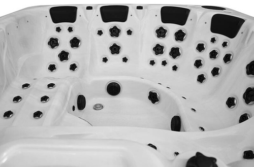 WANNA ZEWNĘTRZNA Z HYDROMASAŻEM AQUAPEUTIC 1343 6-osobowa, 230X230X95 CM