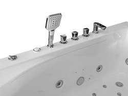 WANNA SPA Z HYDROMASAŻEM JACUZZI AQUAPEUTIC AQ-0076, 1-osobowa 170x85x59 cm, lewa