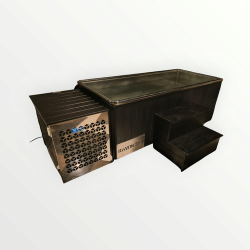 Wanna do kąpieli lodowych Coller RavonSpa Stal Nierdzewna 2300 x 900  x 70