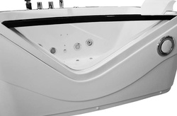 WANNA SPA Z HYDROMASAŻEM JACUZZI AQUAPEUTIC AQ-61, 1-osobowa 150x80x62 cm, prawa