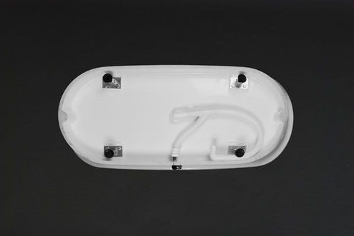 MARMITE ROSALIE bez przelewu, połysk 158,4x68,9x65,4