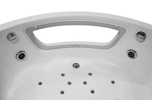 Kabino-sauna sucho-parowa z funkcją hydromasażu AQ-1549, 135X135X220 cm