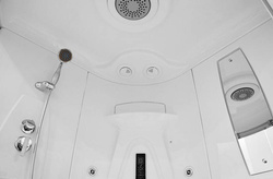 Kabino-sauna sucho-parowa z funkcją hydromasażu AQ-1549, 135X135X220 cm