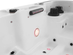 WANNA ZEWNĘTRZNA Z HYDROMASAŻEM AQUAPEUTIC 1313, 5-osobowa, 220x220x95 cm