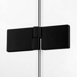 Kabina prysznicowa z drzwiami uchylnymi Avexa Black 120x100x200 cm, strona prawa lub lewa, czarny mat