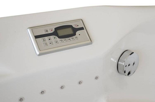 WANNA SPA Z HYDROMASAŻEM JACUZZI AQUAPEUTIC 150, 1-osobowa 174x90x70 cm, prawa
