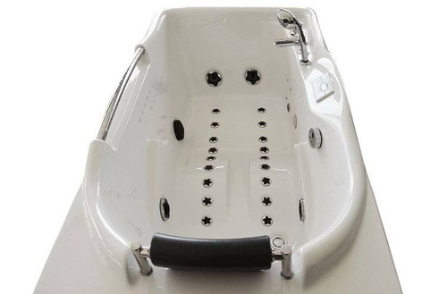 WANNA SPA Z HYDROMASAŻEM JACUZZI AQUAPEUTIC 150, 1-osobowa 174x90x70 cm, prawa