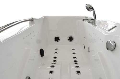 WANNA SPA Z HYDROMASAŻEM JACUZZI AQUAPEUTIC 150, 1-osobowa 174x90x70 cm, prawa