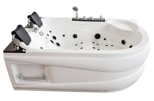 WANNA SPA Z HYDROMASAŻEM JACUZZI AQUAPEUTIC 162, 180x122x59 cm, lewa