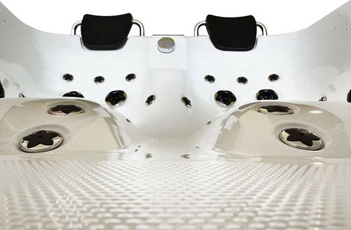 WANNA SPA Z HYDROMASAŻEM JACUZZI AQUAPEUTIC 162, 180x122x59 cm, lewa