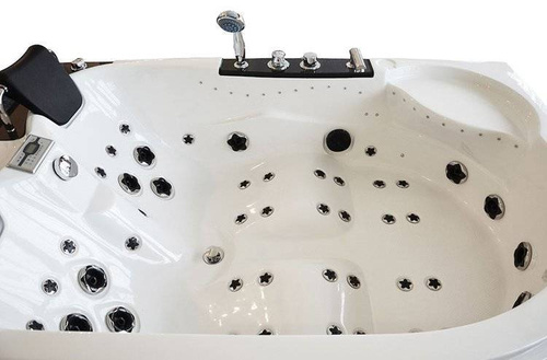 WANNA SPA Z HYDROMASAŻEM JACUZZI AQUAPEUTIC 162, 180x122x59 cm, lewa
