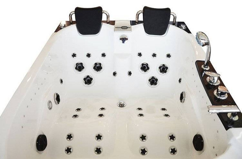 WANNA SPA Z HYDROMASAŻEM JACUZZI AQUAPEUTIC 162, 180x122x59 cm, lewa