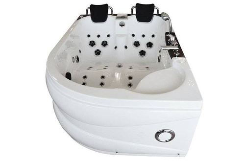 WANNA SPA Z HYDROMASAŻEM JACUZZI AQUAPEUTIC 162, 180x122x59 cm, lewa