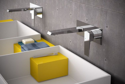 Bateria umywalkowa podtynkowa Sette, chrom