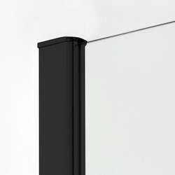 Kabina prysznicowa półokrągła New Komfort Black 90x90x195
